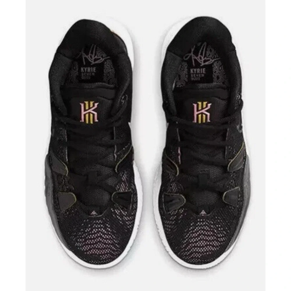 Nike Kyrie 7 GS Ripple Effect black - kids Size 4.5Y / women's 6 -‎ CT4080-015